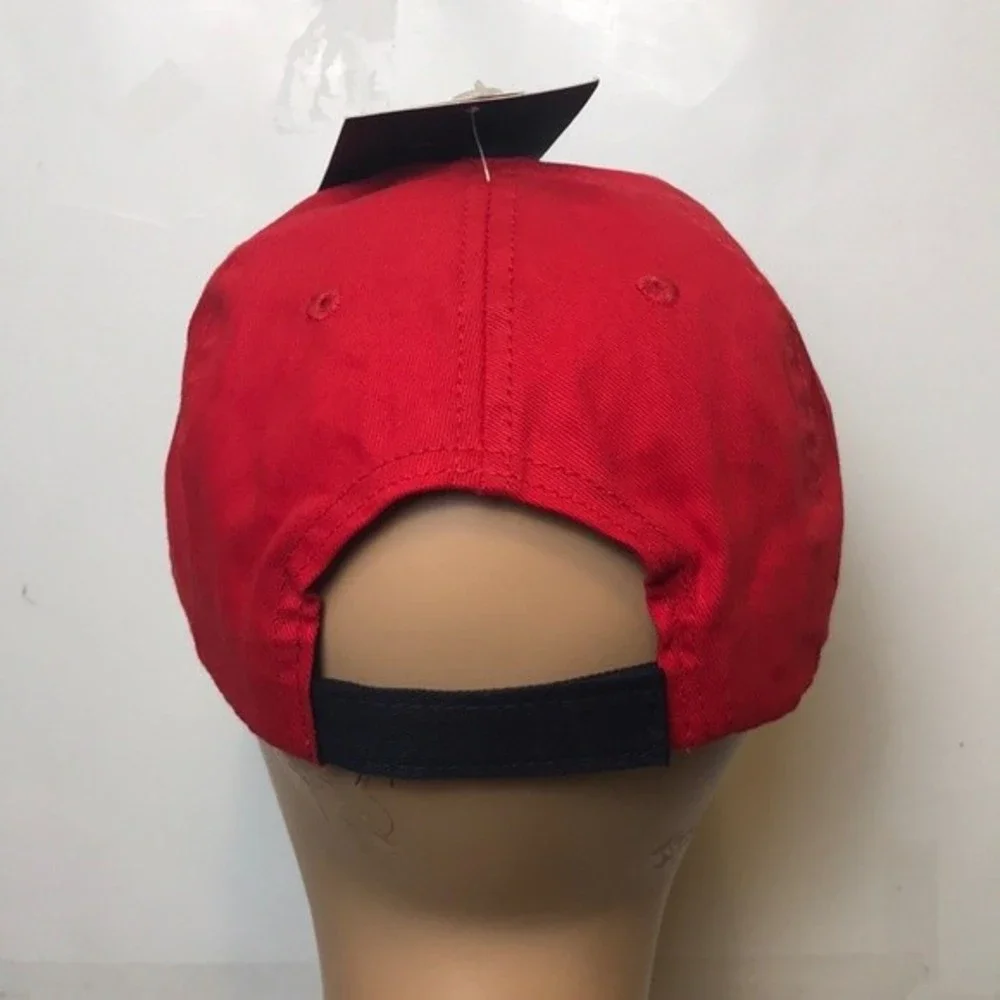 90s Budweiser Trucker Cap embroidered adjustable blue Red Logo embroidered - Picture 13 of 13